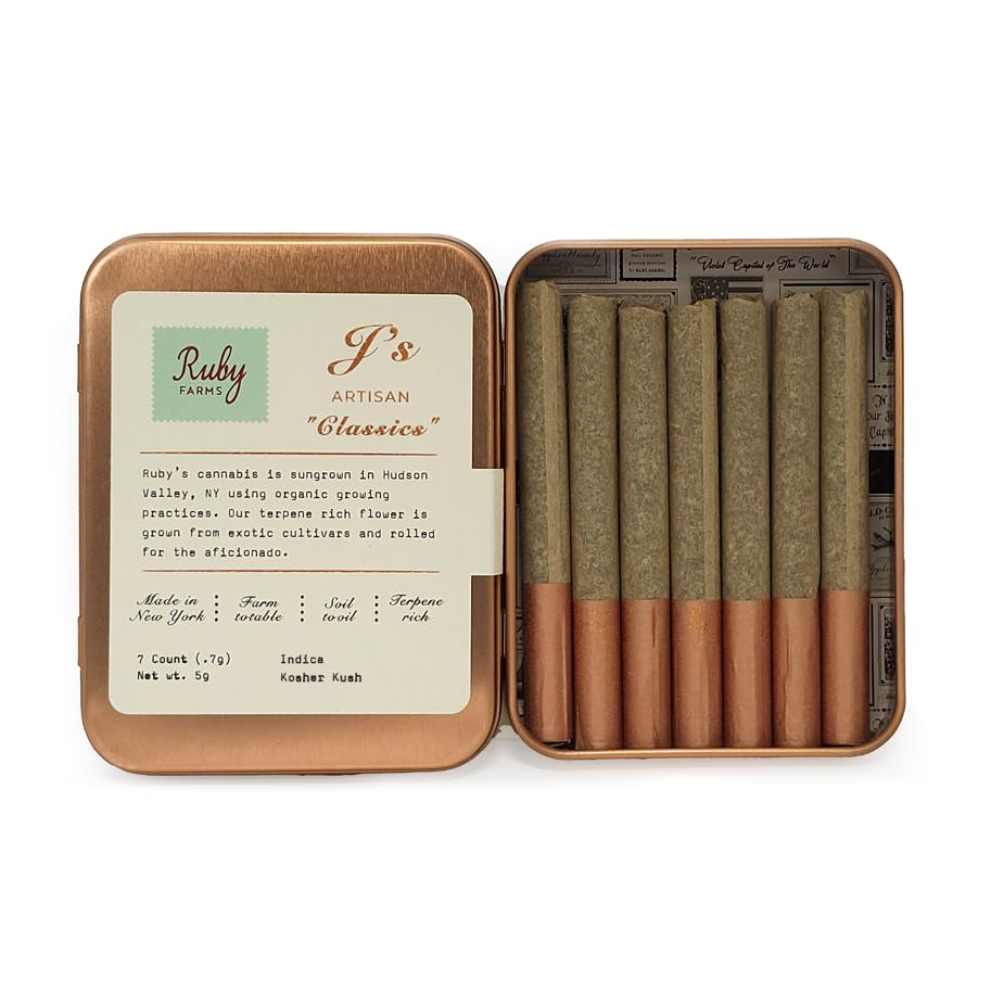 Ruby | 0.7g Classics | Kosher Kush | 7Pk