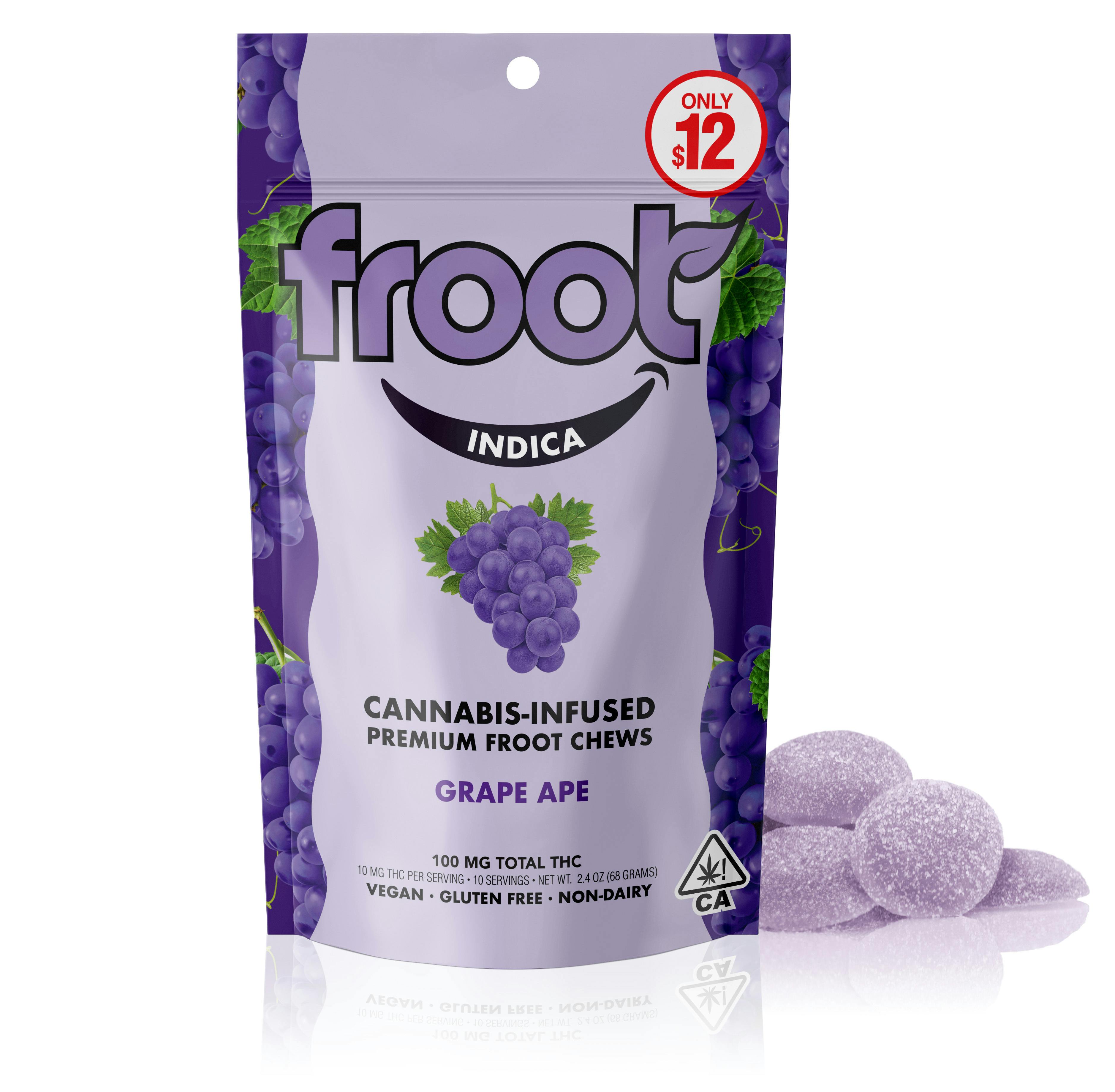 GRAPE APE 100MG GUMMIES