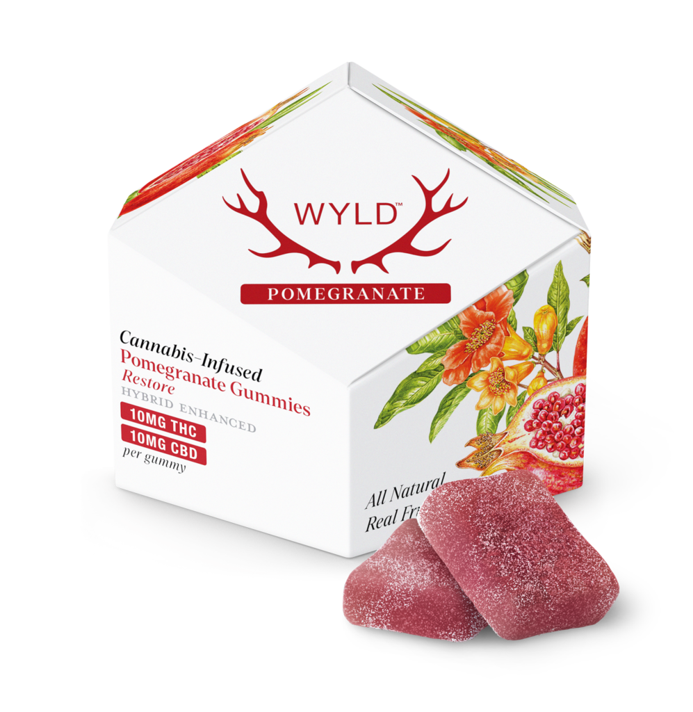 POMEGRANATE GUMMIES 1:1 THC-CBD