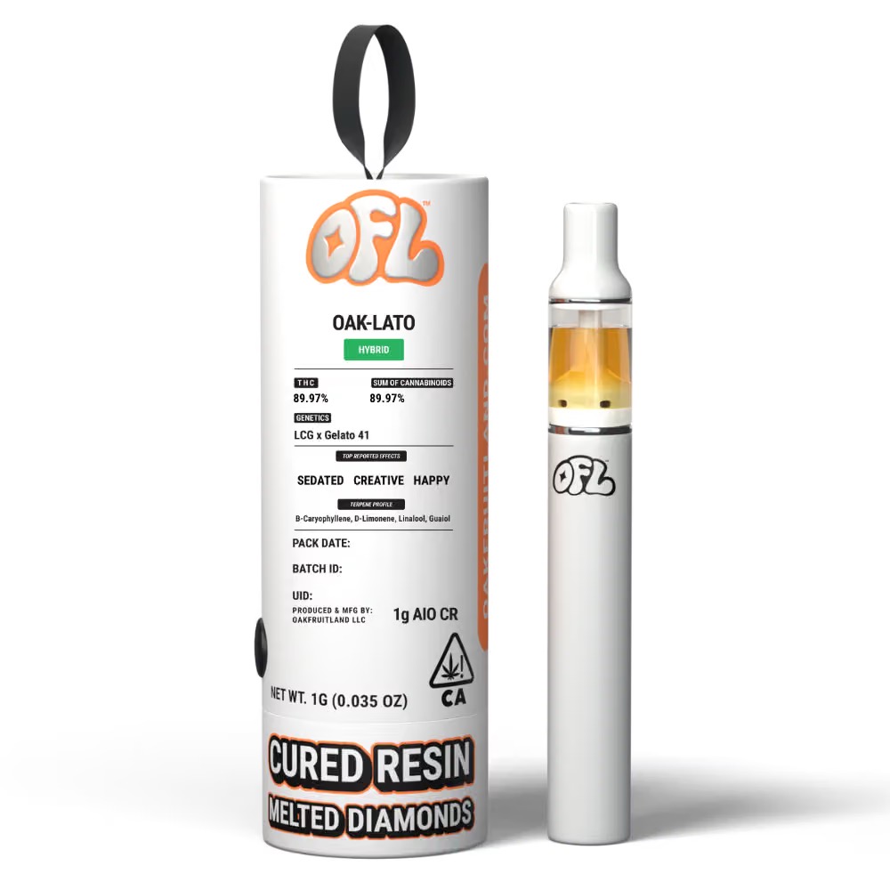 OAK-LATO 1G CURED RESIN AIO