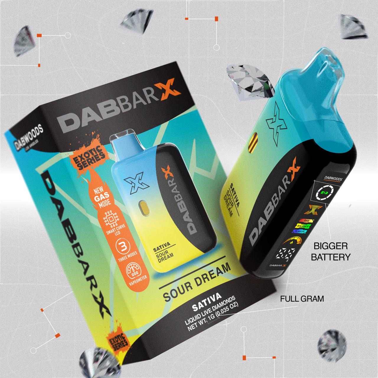 SOUR DREAM 1G- DABBAR X LIQUID LIVE DIAMONDS