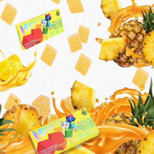 PINEAPPLE SOUR GUMMIES HIGHATUS