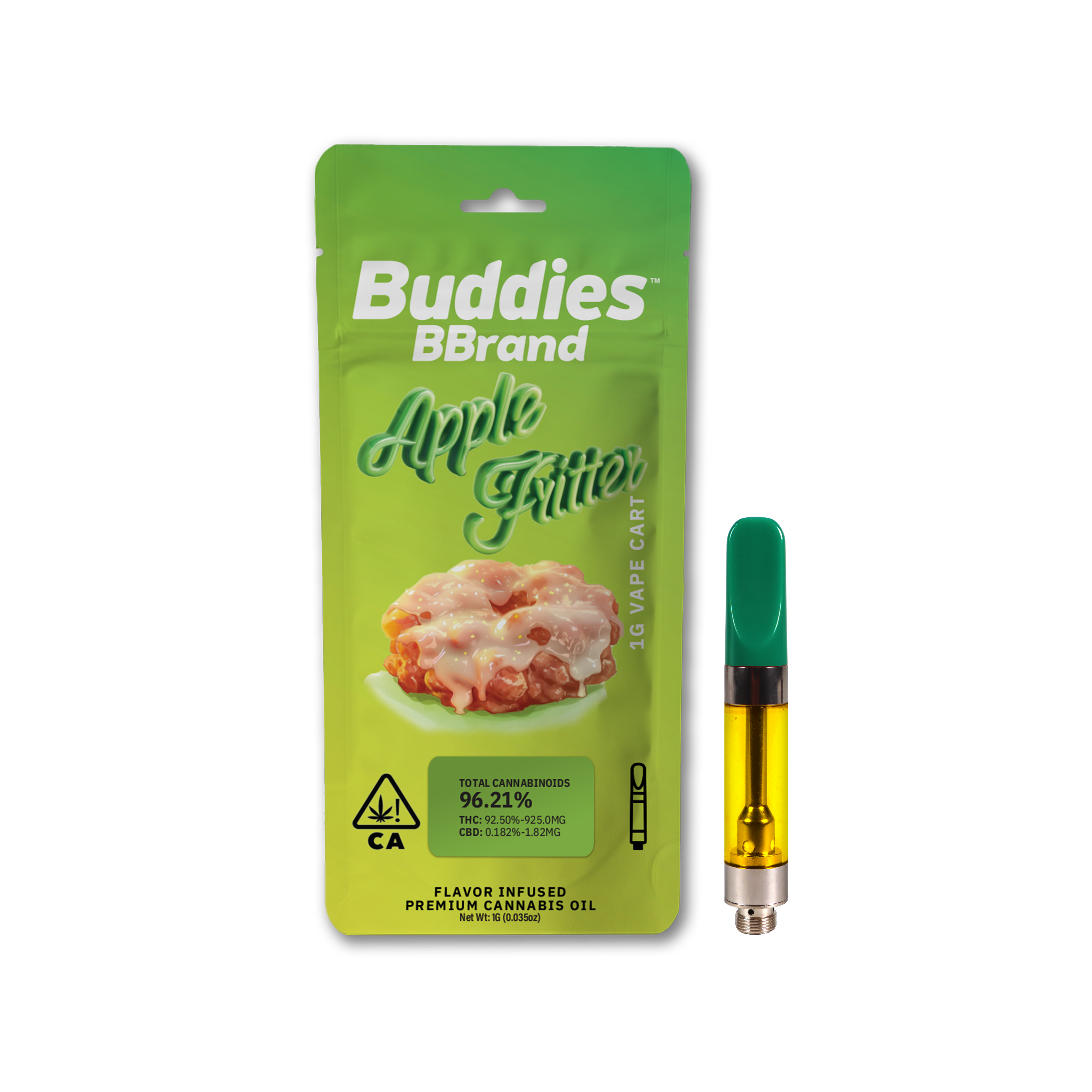 APPLE FRITTER 1G CARTRIDGE 510