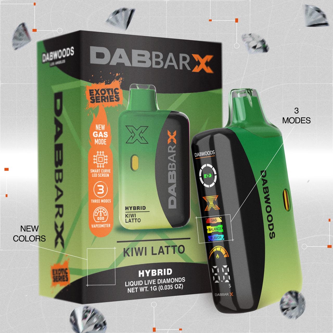 KIWI LATO DABBAR  X 3.0 1G LIQUID DIAMONDS