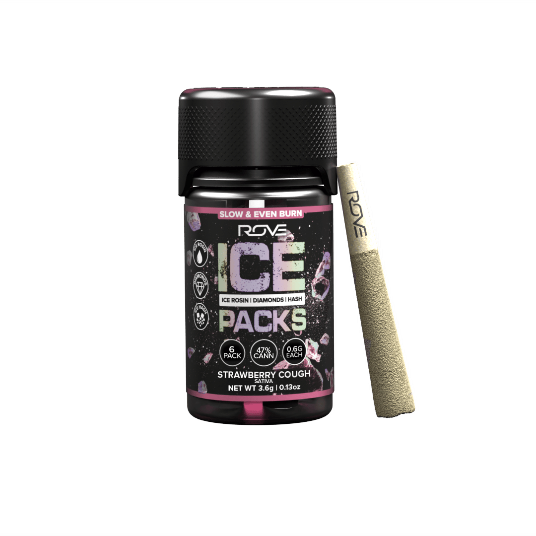 STRAWBERRY COUGH 3.6G ICE PACKS (ROSIN, HASH, AND DIAMONDS)