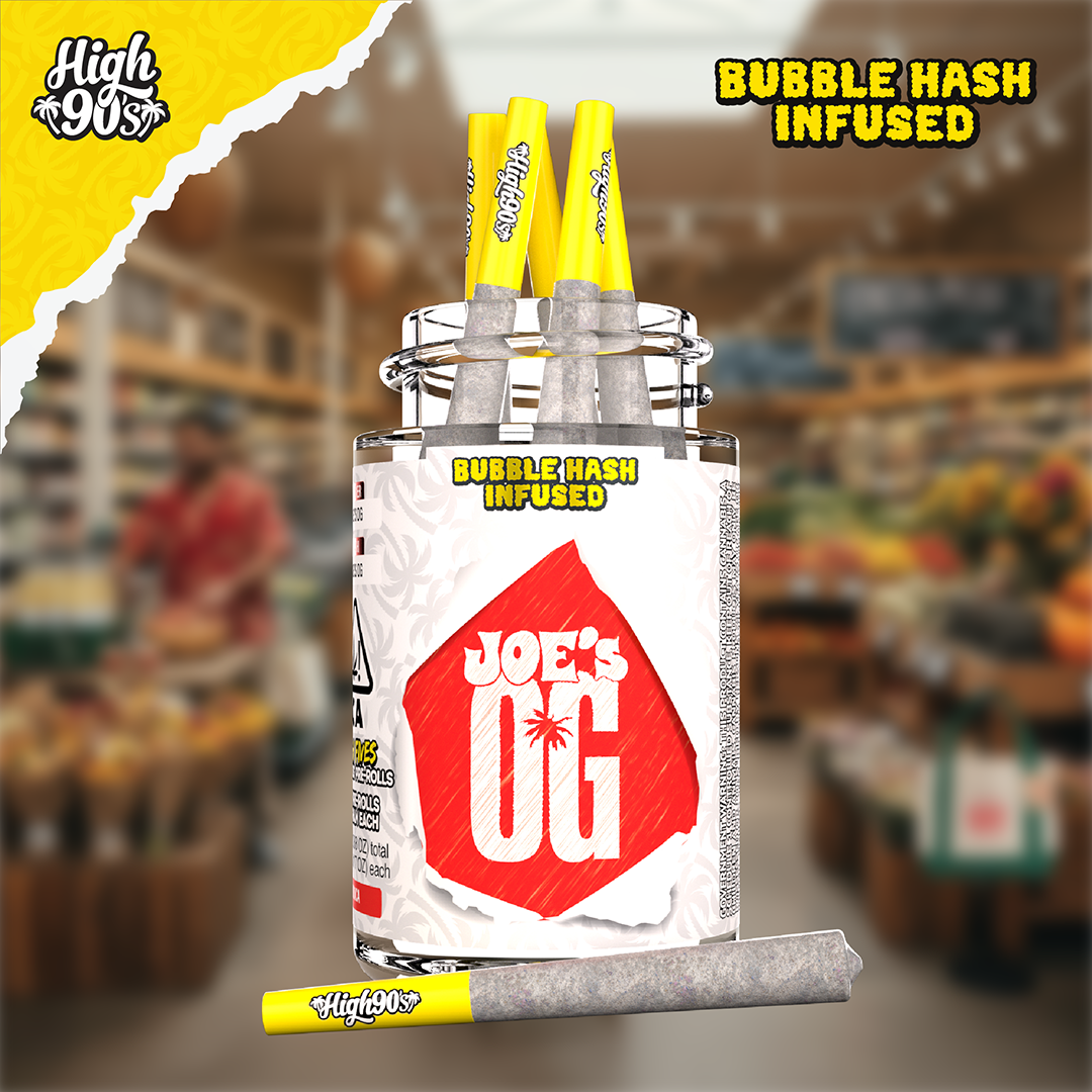 JOE'S OG 2.5G HASH INFUSED PREROLLS