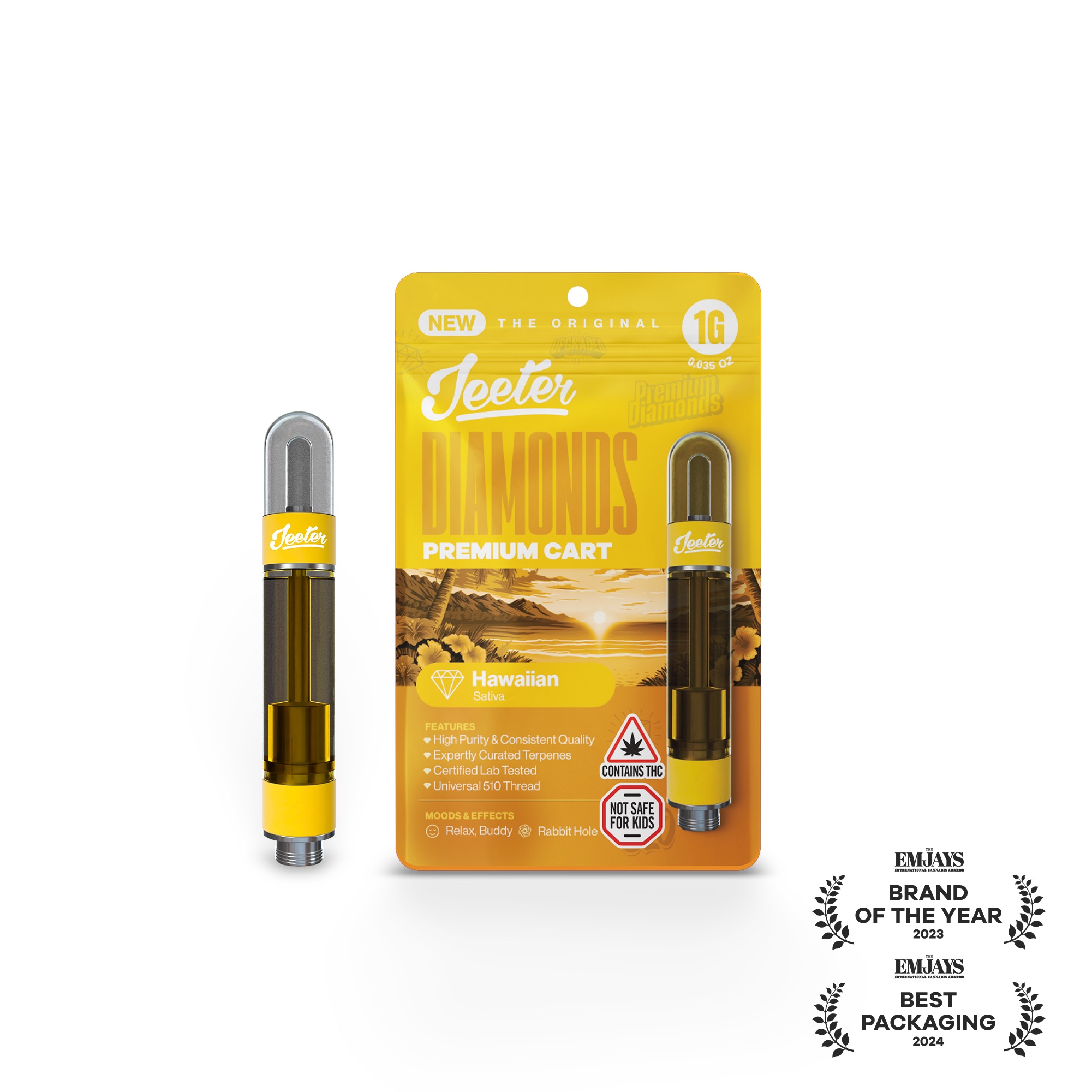 HAWAIIAN 1G DIAMONDS CART