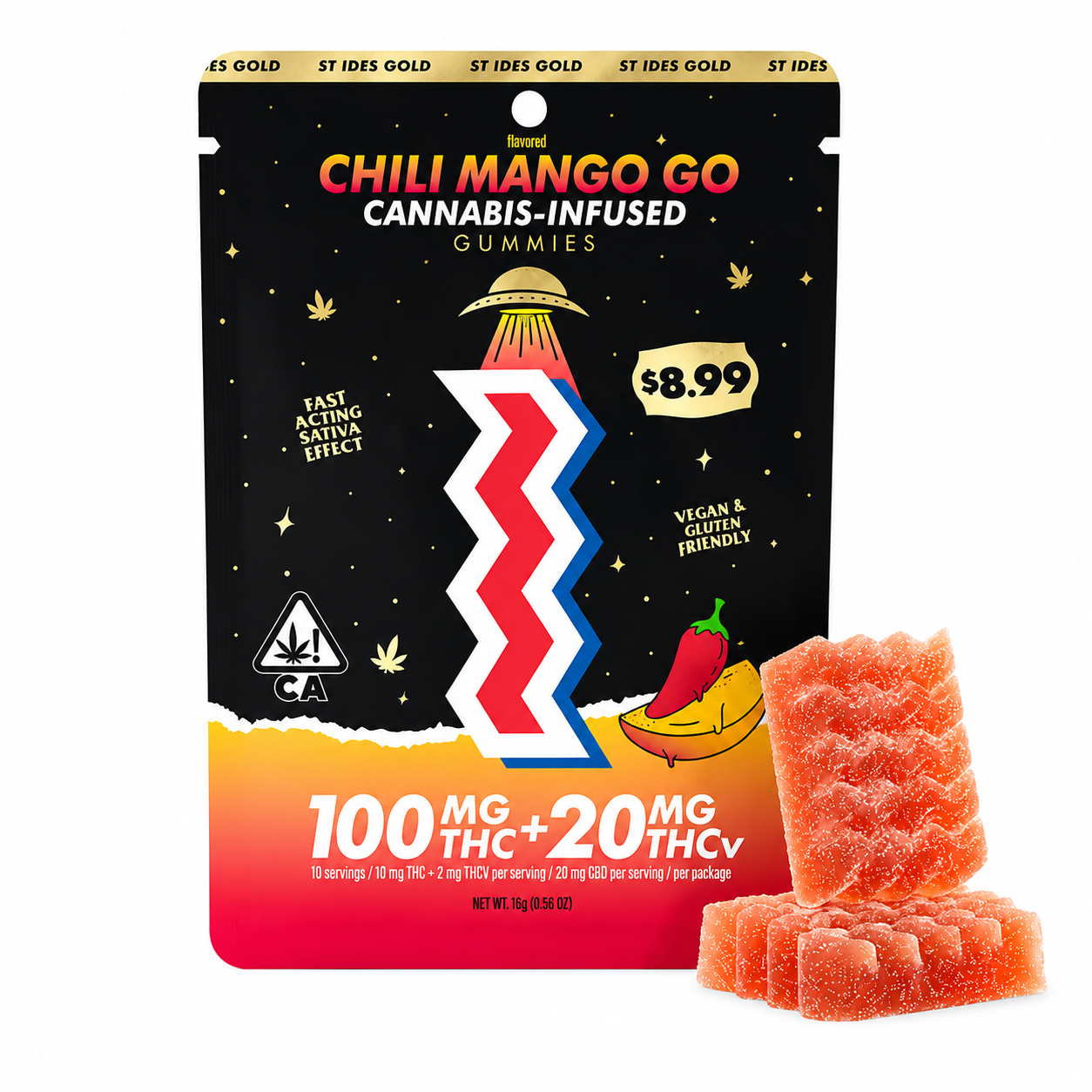 CHILI MANGO 100MG GUMMY