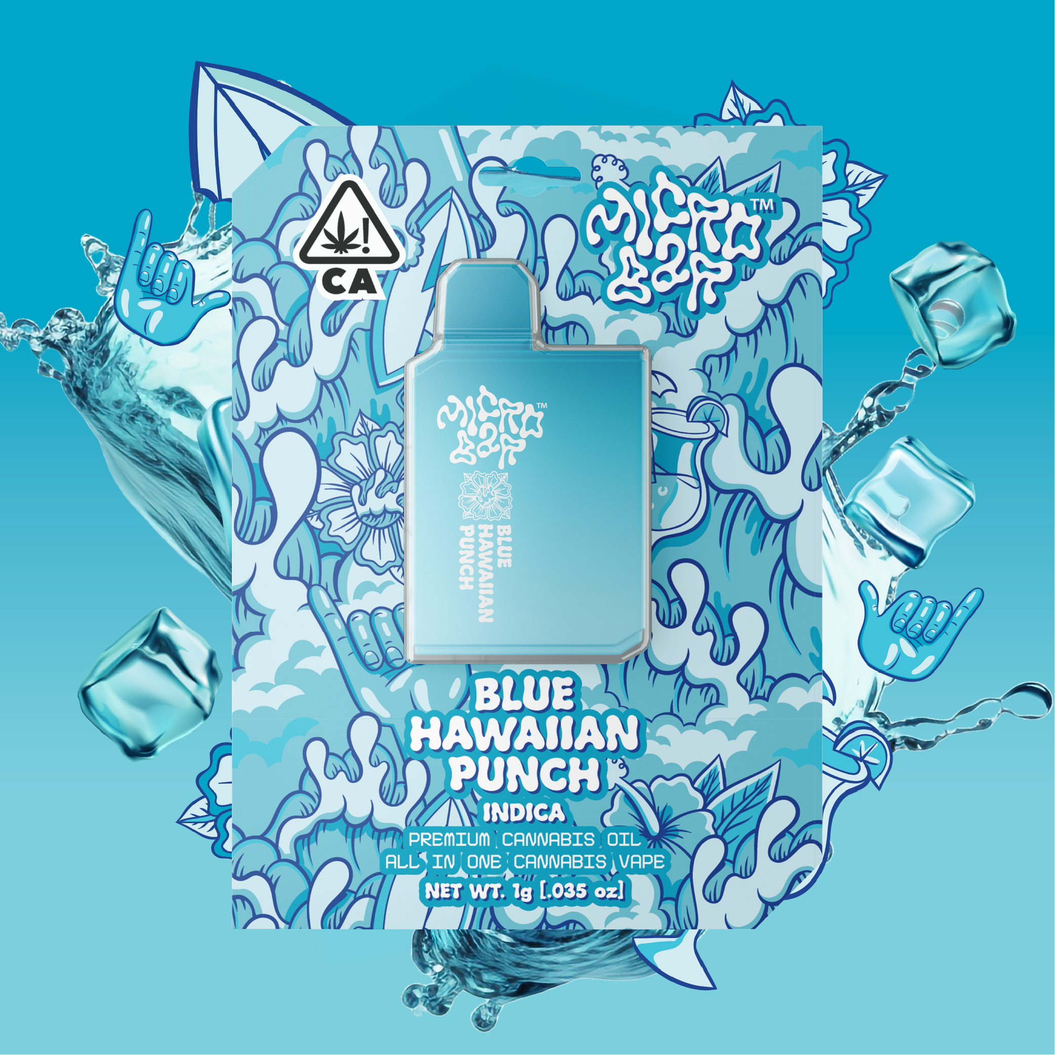 BLUE HAWAIIAN PUNCH 1G AIO