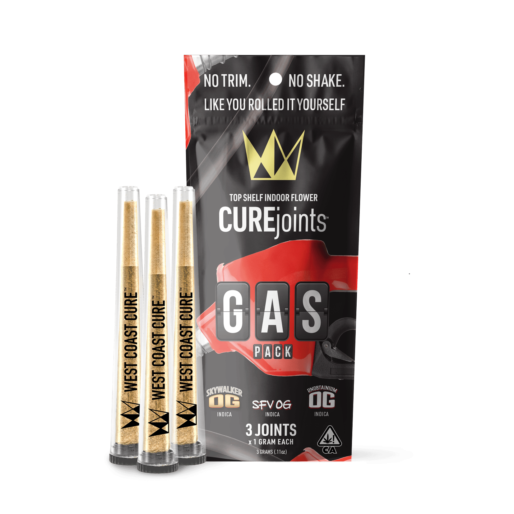 GAS PACK 3G PREROLLS