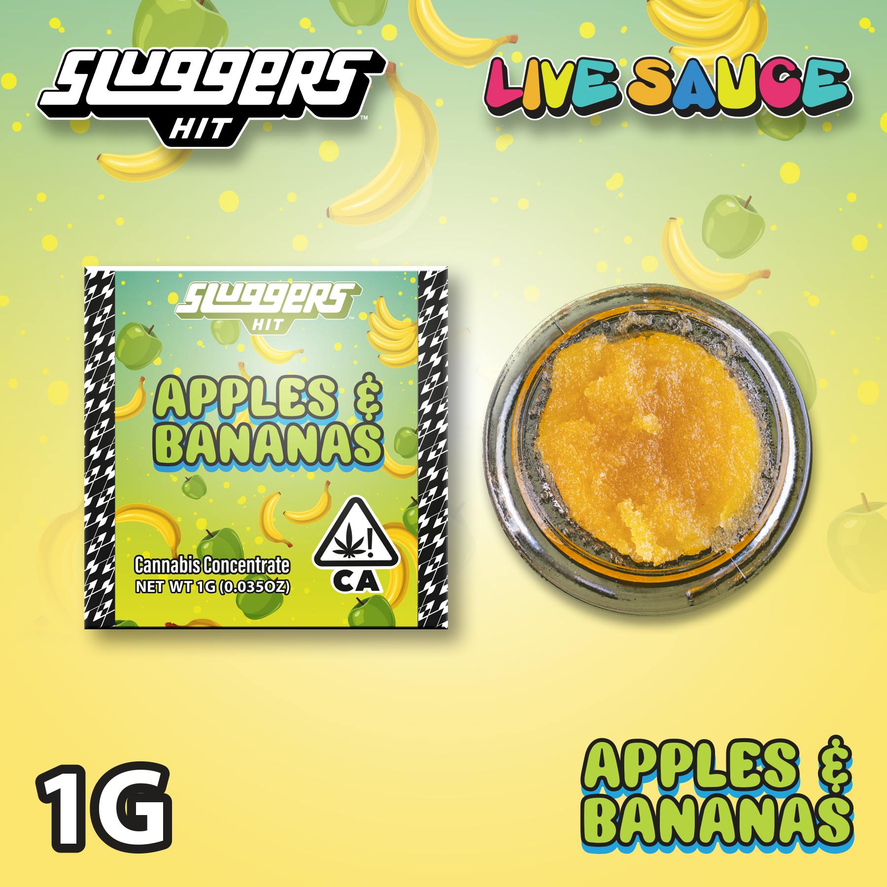 APPLES & BANANAS 1G SAUCE