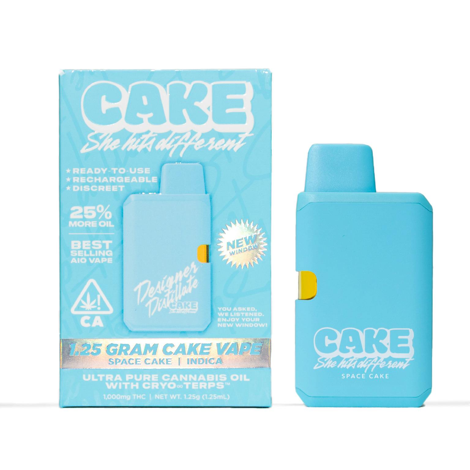 SPACE CAKE 1.25G AIO
