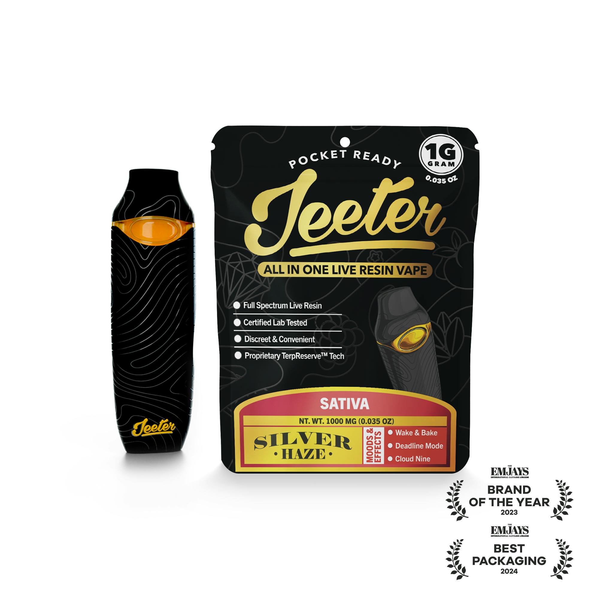 SILVER HAZE 1G LIVE RESIN AIO