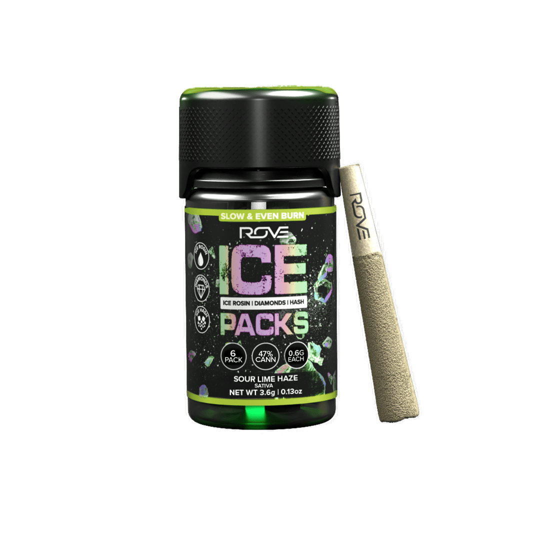 SOUR LIME HAZE 3.6G ICE PACKS (ROSIN, HASH, AND DIAMONDS)