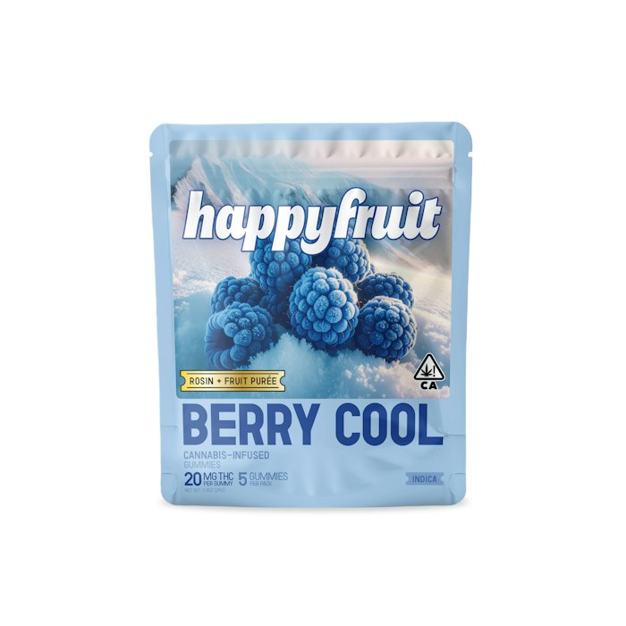 BERRY COOL 100MG ROSIN GUMMY