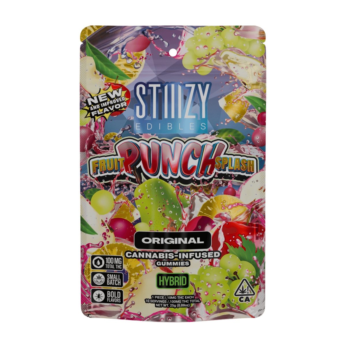 FRUIT PUNCH SPLASH 100 MG GUMMIES