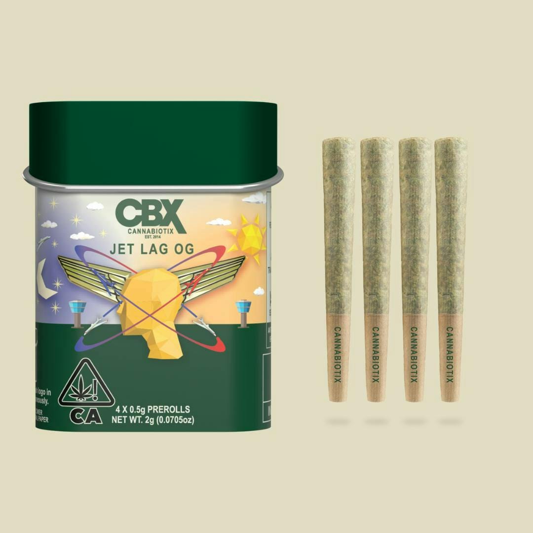 JET LAG OG 4 PRE ROLLS [2G TOTAL]