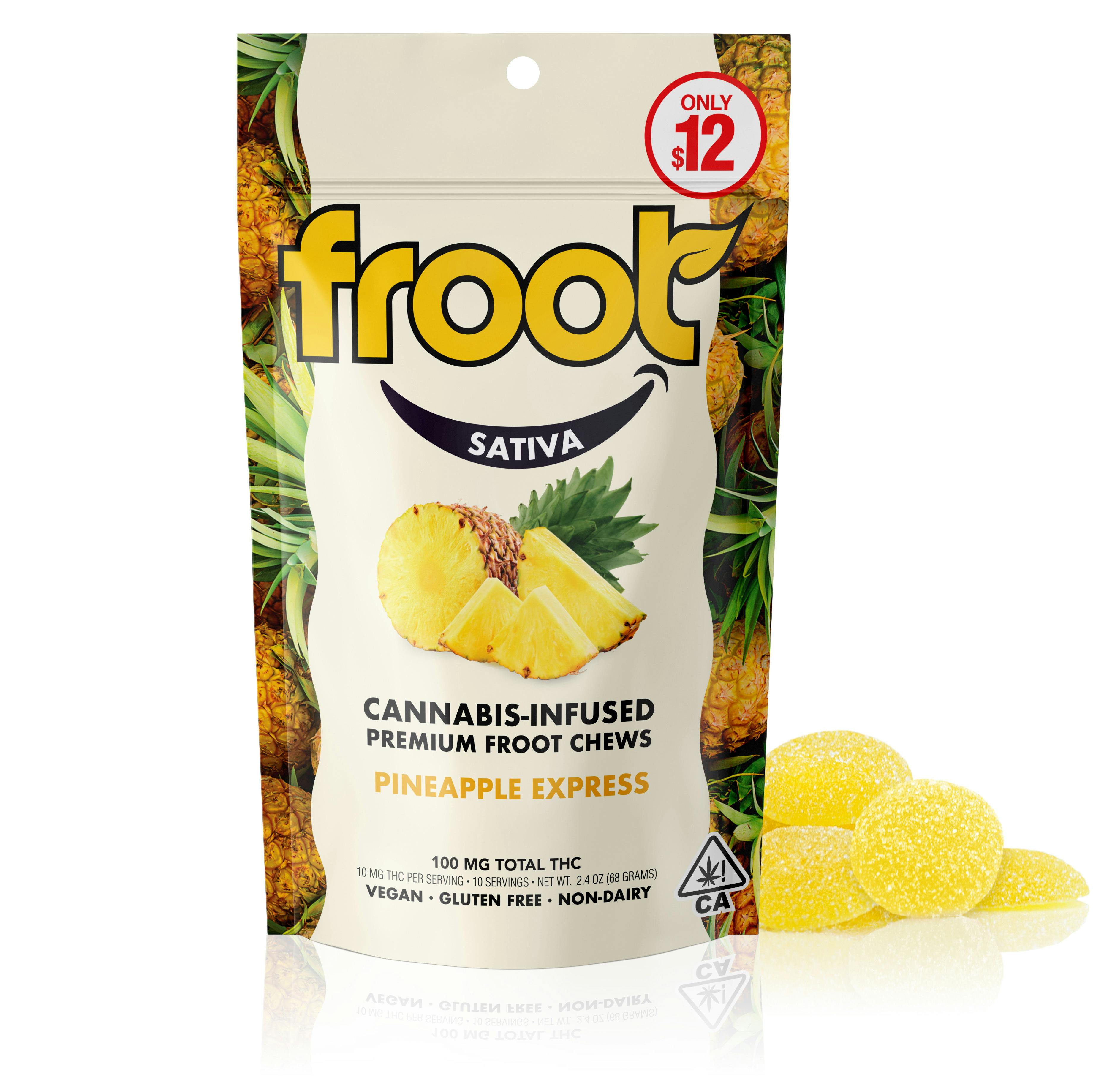 PINEAPPLE EXPRESS GUMMIES 100MG