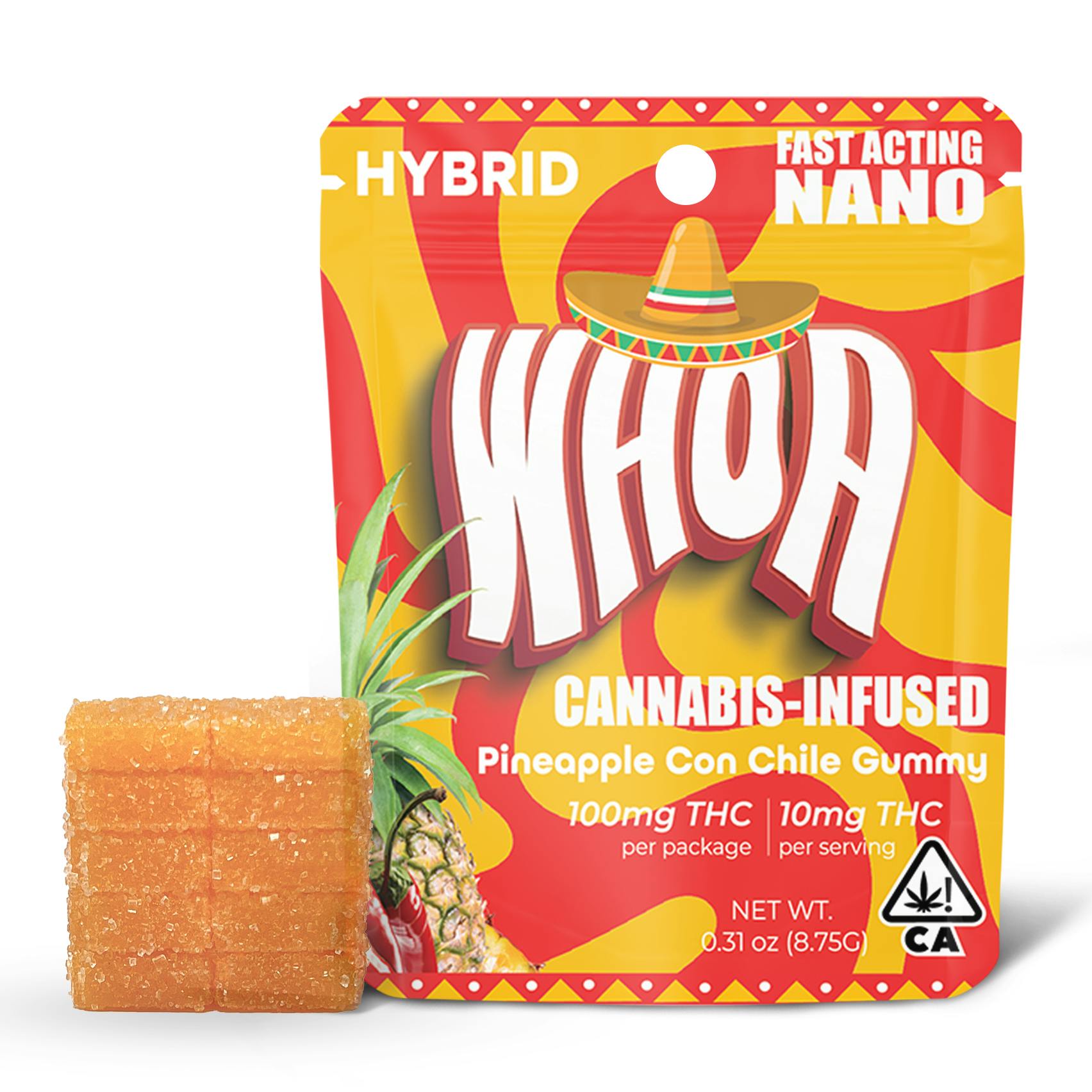 PINEAPPLE CON CHILE 100MG BITE