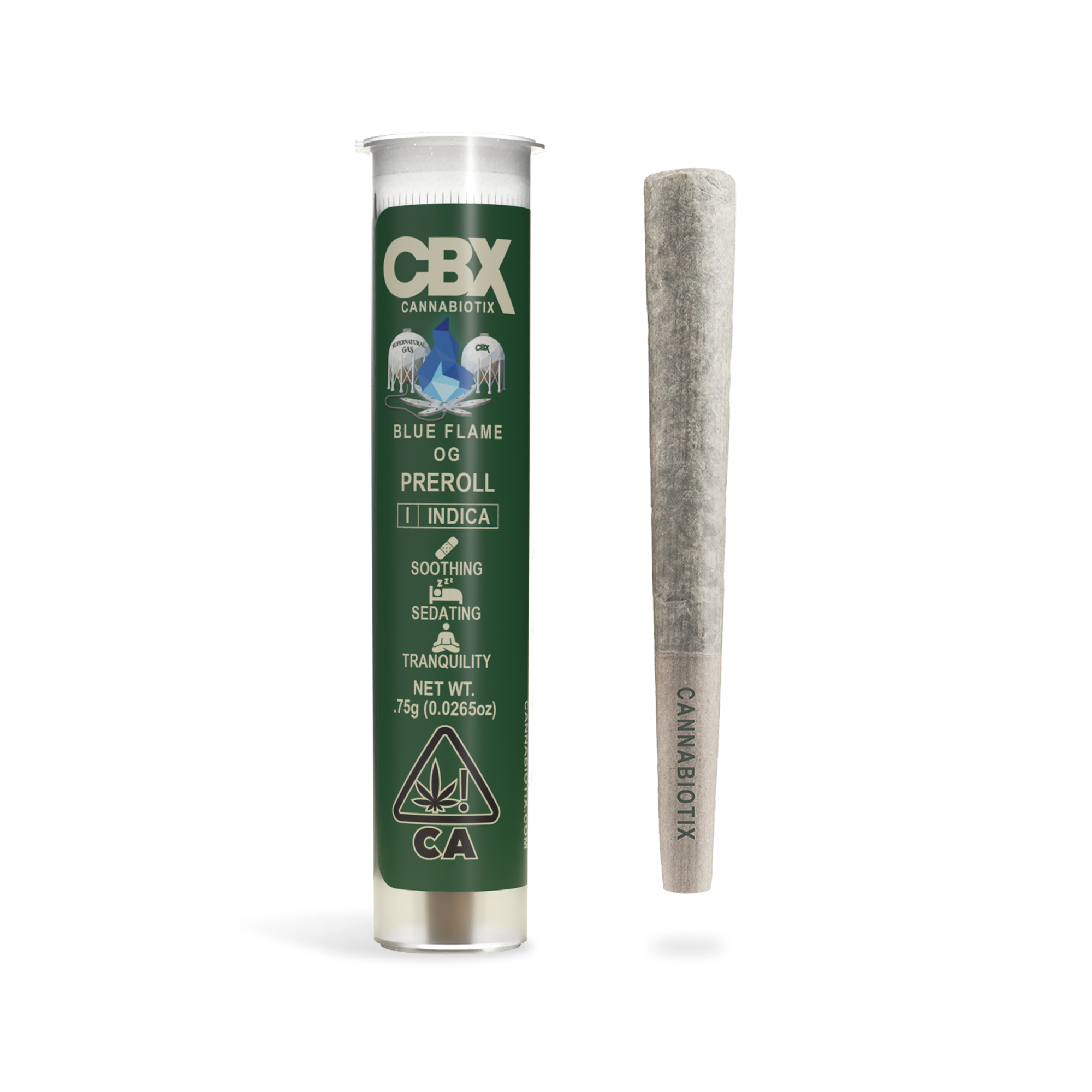 BLUE FLAME OG PREROLL [0.75G]