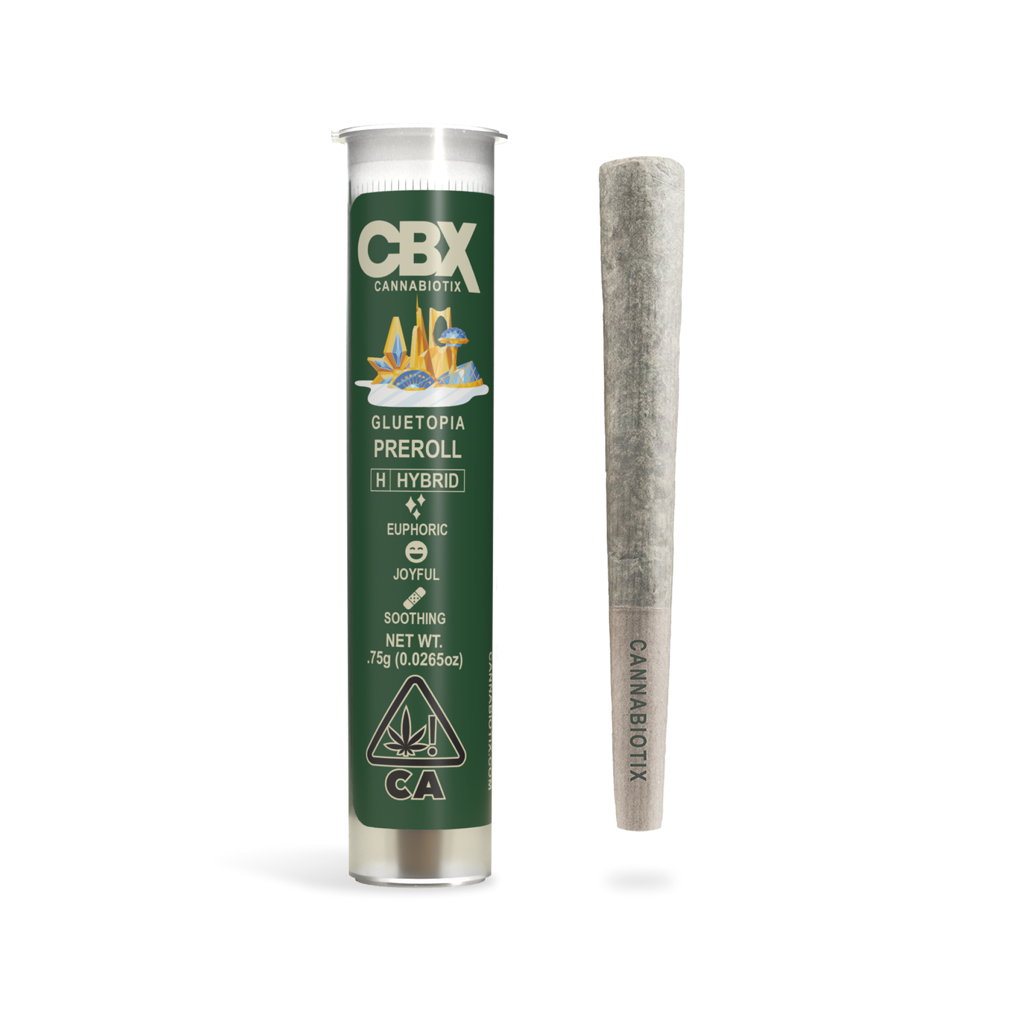 GLUETOPIA PREROLL [0.75G]