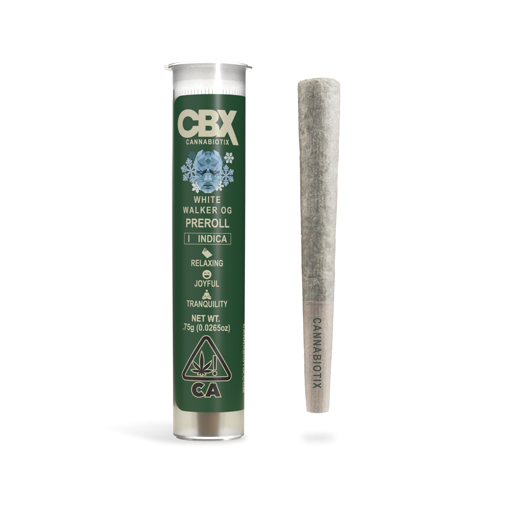 WHITE WALKER OG PREROLL [0.75G]