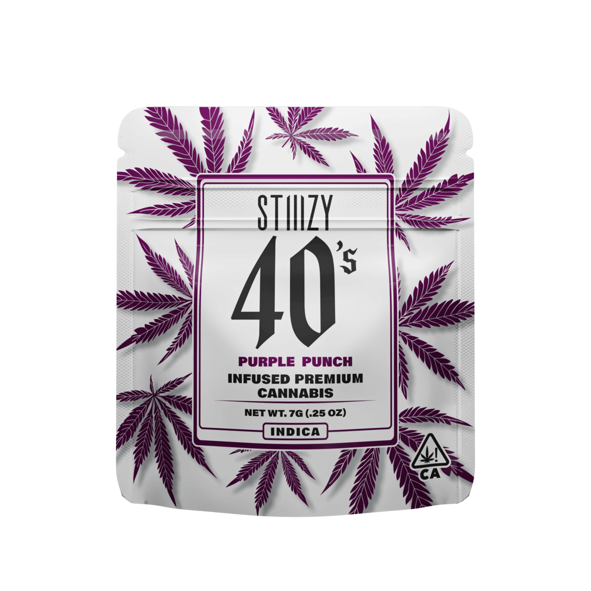 PURPLE PUNCH 40'S INFUSED MYLAR 7G