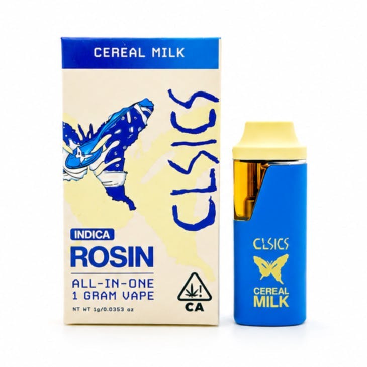 CEREAL MILK - LIVE ROSIN ALL IN ONE VAPE 1G