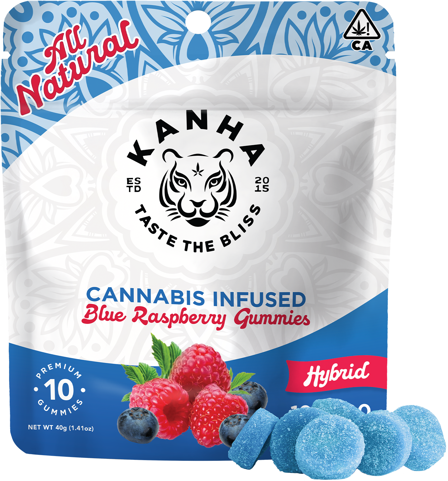 BLUE RASPBERRY-GUMMIES