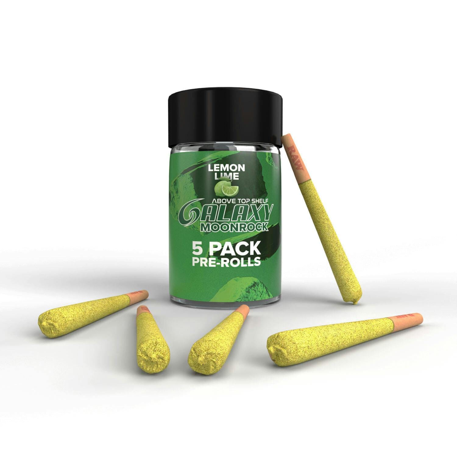 LEMON LIME 3.5G JOINTS MOONROCK INFUSED