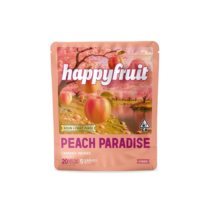 PEACH PARADISE 100MG ROSIN GUMMY