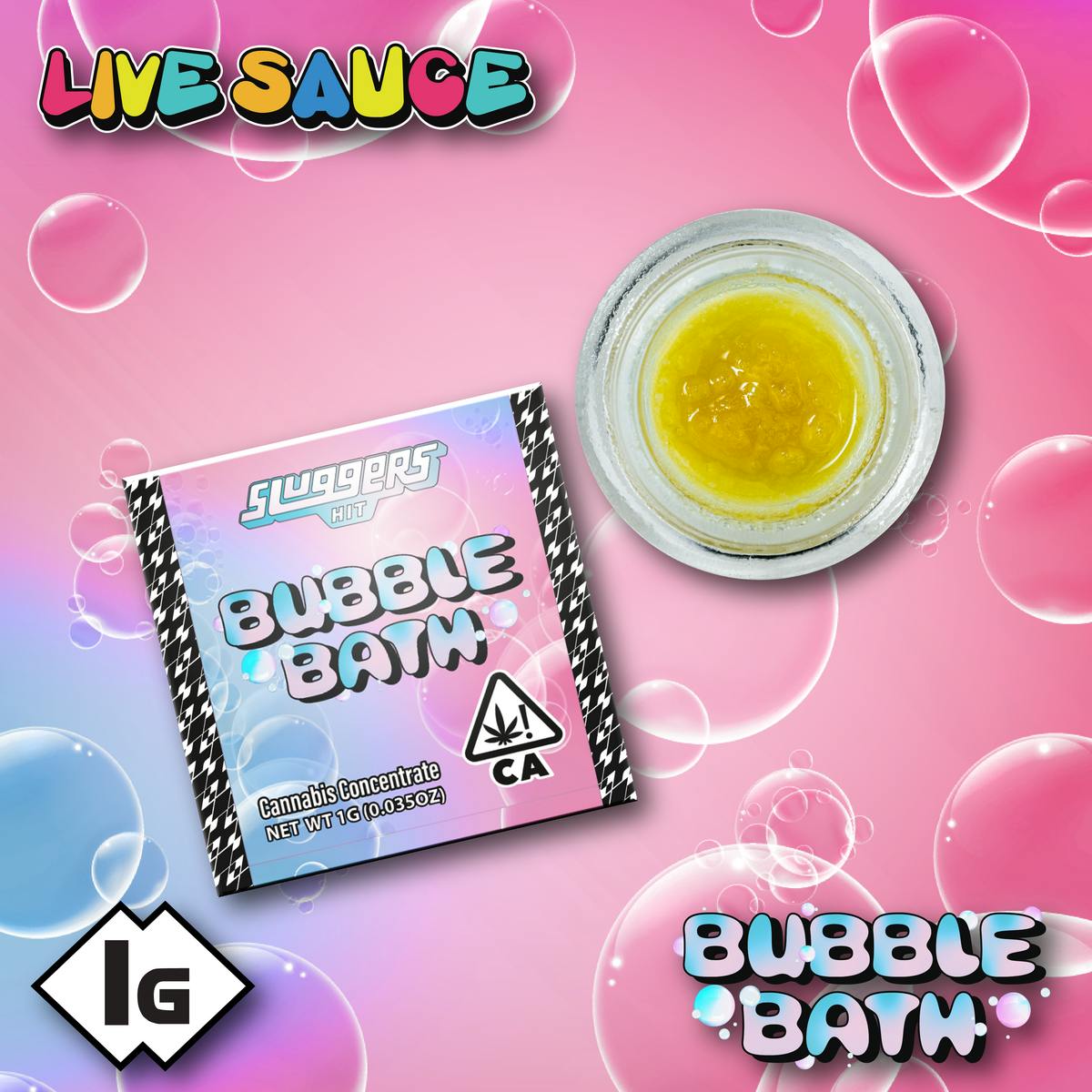 BUBBLE BATH 1G SAUCE