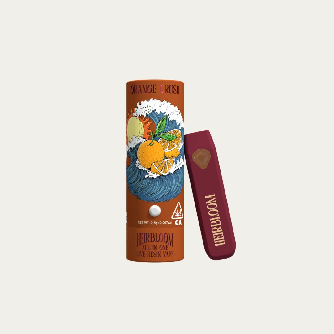 ORANGE CRUSH 0.5G LIVE RESIN AIO