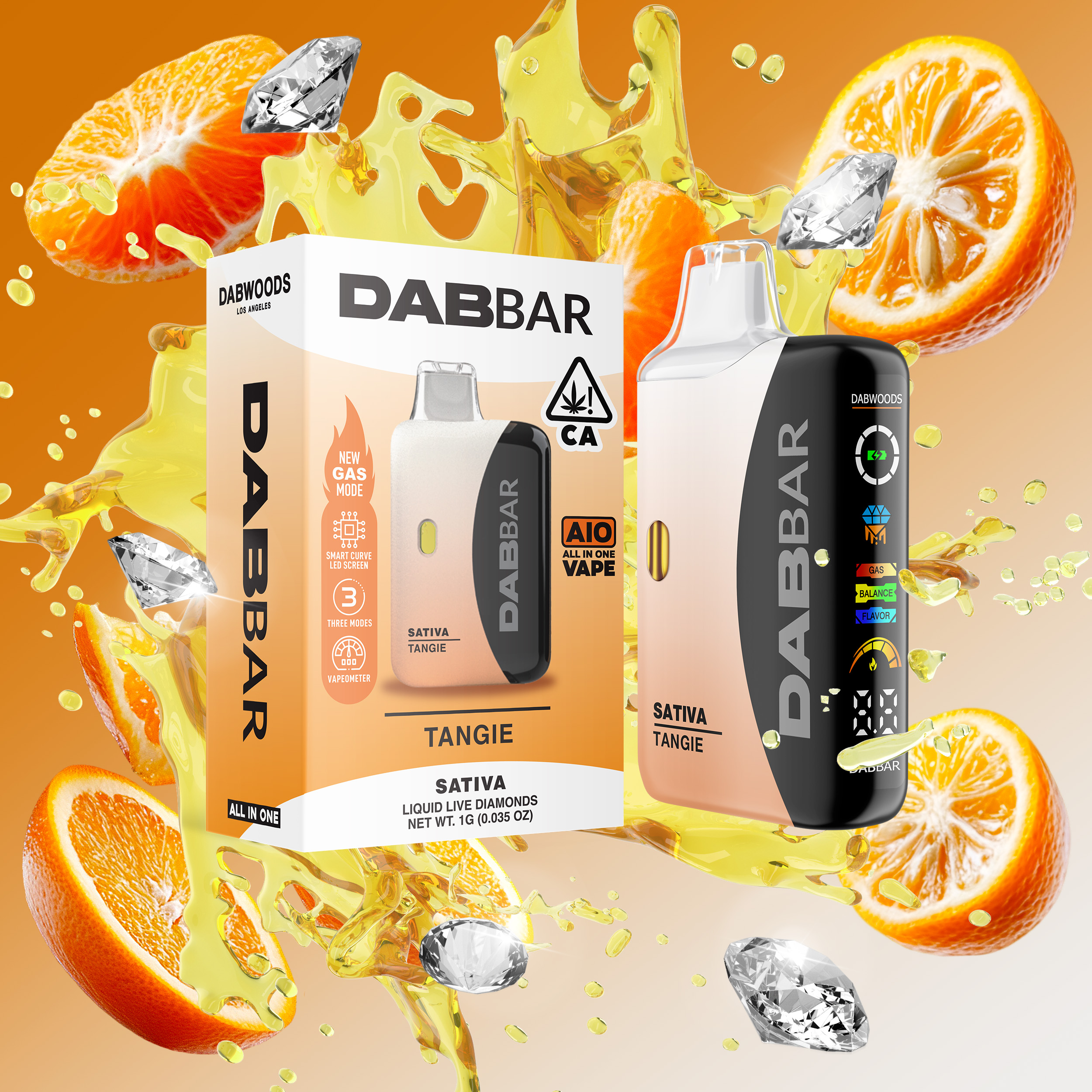 TANGIE DABBAR 3.0 LIQUID DIAMOND 1G