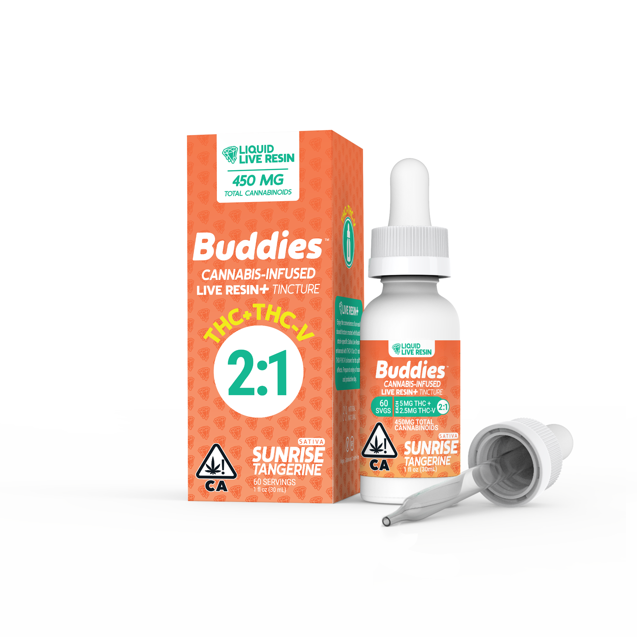 SUNRISE 2:1 TANGERINE LIVE RESIN - 1000 mg