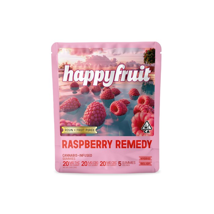 RASPBERRY REMEDY 100MG ROSIN GUMMY