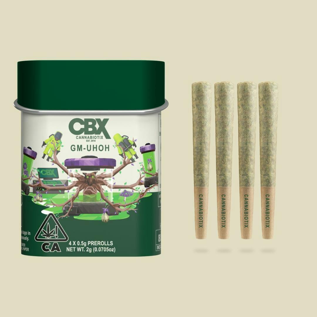 GM-UHOH PREROLL 4 PRE ROLLS [2G TOTAL]