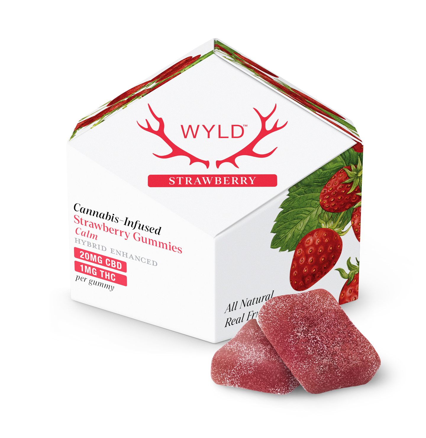 STRAWBERRY GUMMIES 20:1 THC-CBD