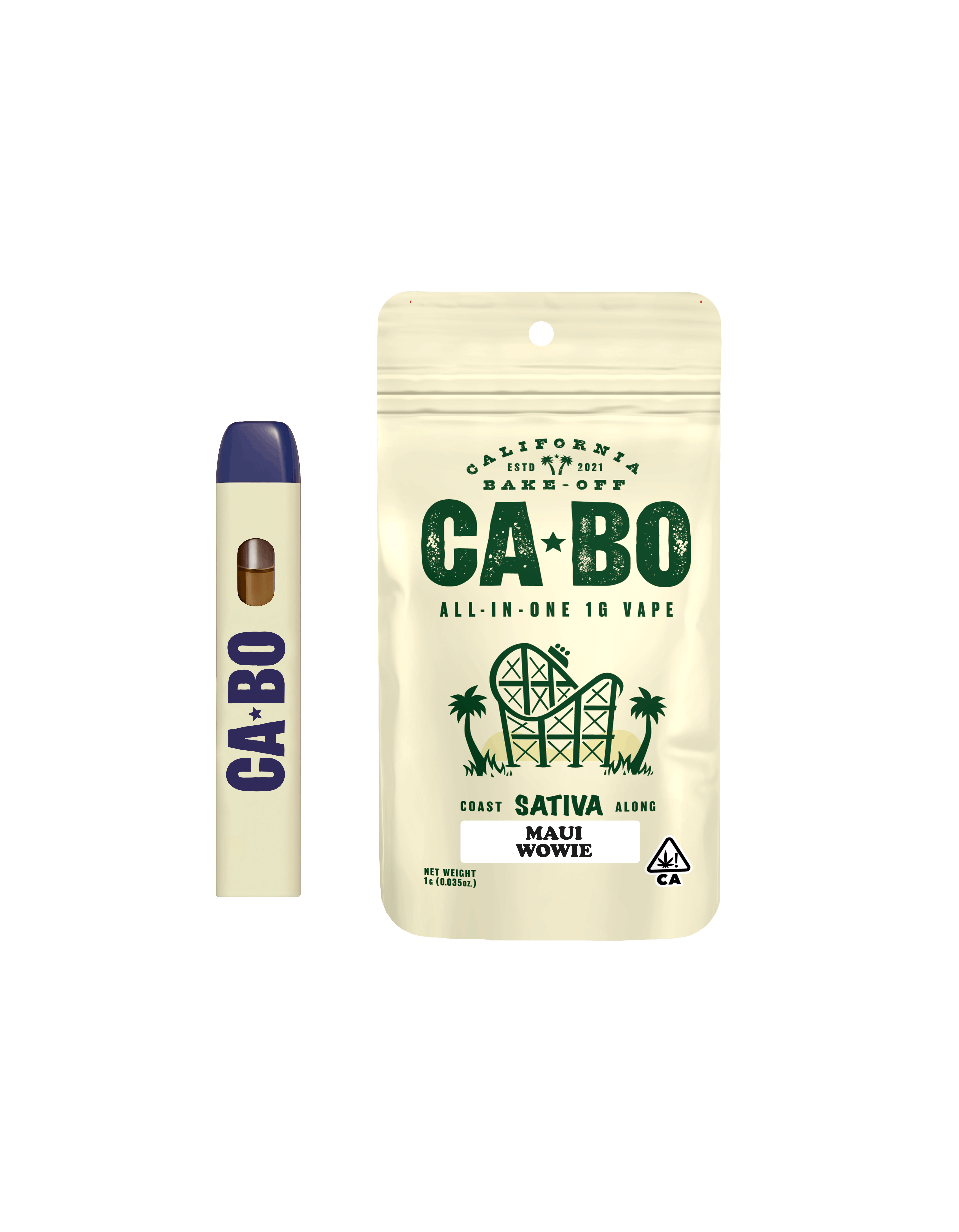 MAUI WOWIE AIO 1G VAPE - SATIVA