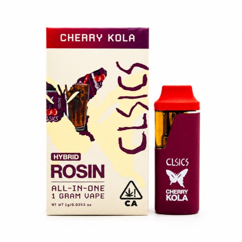 CHERRY KOLA - LIVE ROSIN ALL IN ONE VAPE 1G
