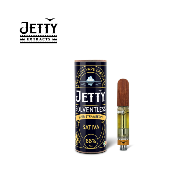 SOUR STRAWBERRY 1G SOLVENTLESS CARTRIDGE
