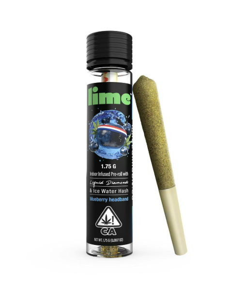 Lime: Blueberry Headband