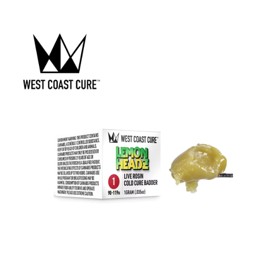 West Coast Cure: Lemon Headz Tier 1 Cold Cure