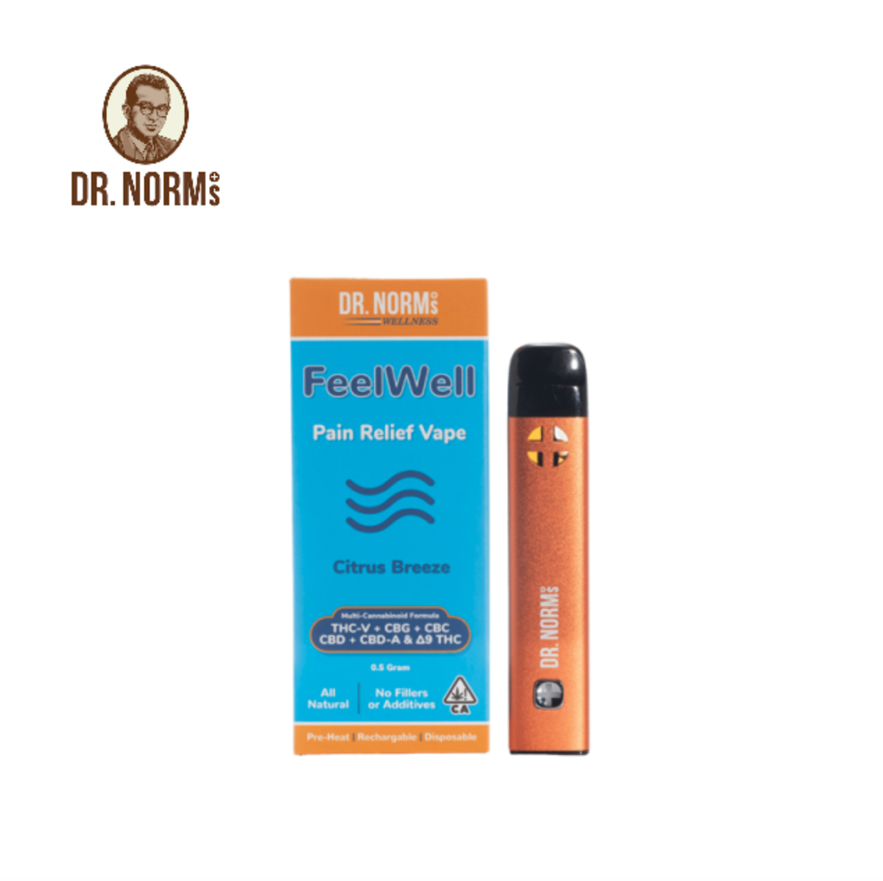 DR. NORM'S — Citrus Breeze . Pain Relief