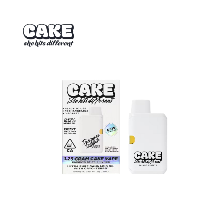 Cake — Rainbow Belts