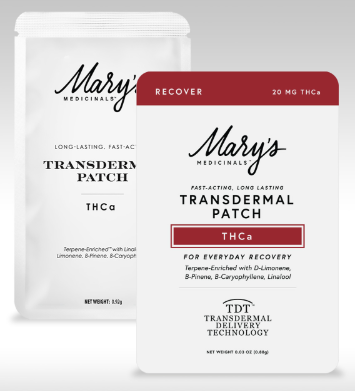 THCA 20MG RECOVER TRANSDERMAL PATCH