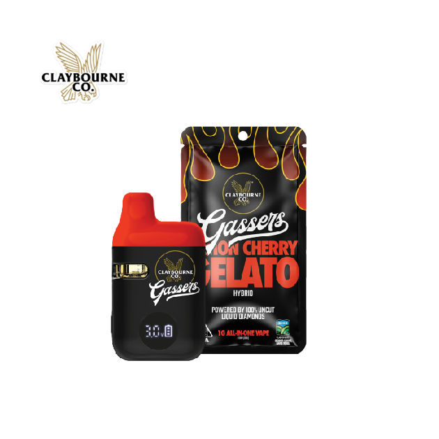 Claybourne — Lemon Cherry Gelato Gassers