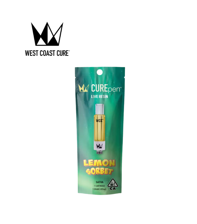 West Coast Cure: Lemon Sorbet Curepen