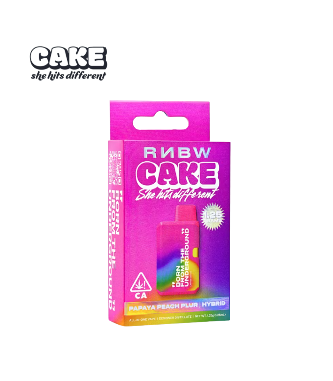 Cake — Papaya Peach Plur