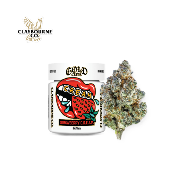 Claybourne — Strawberry C.r.e.a.m. Gold Cuts
